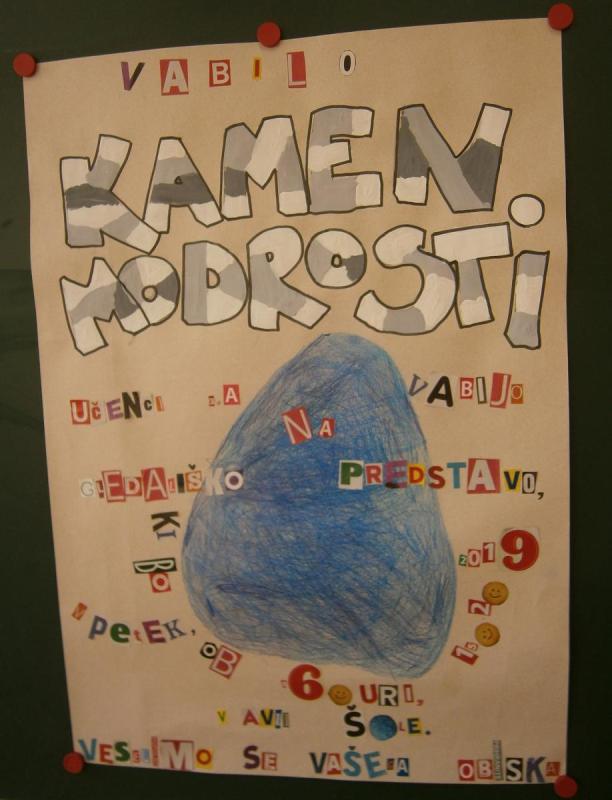 Kako je Oskar postal detektiv - vabilo na gledališko predstavo 3a OŠ Kajetana Koviča Radenci