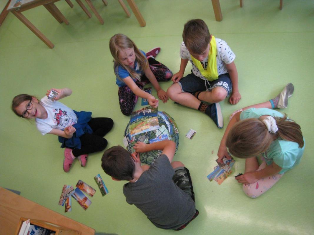 dokončevanje globusa