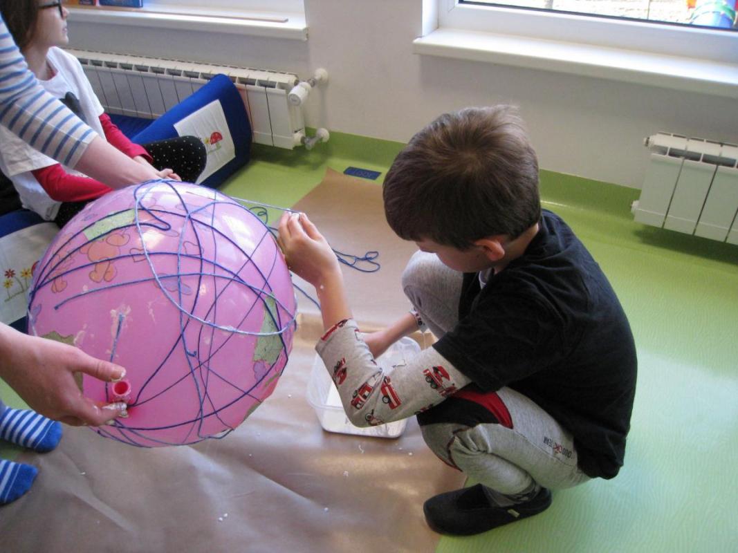 izdelovanje globusa 1