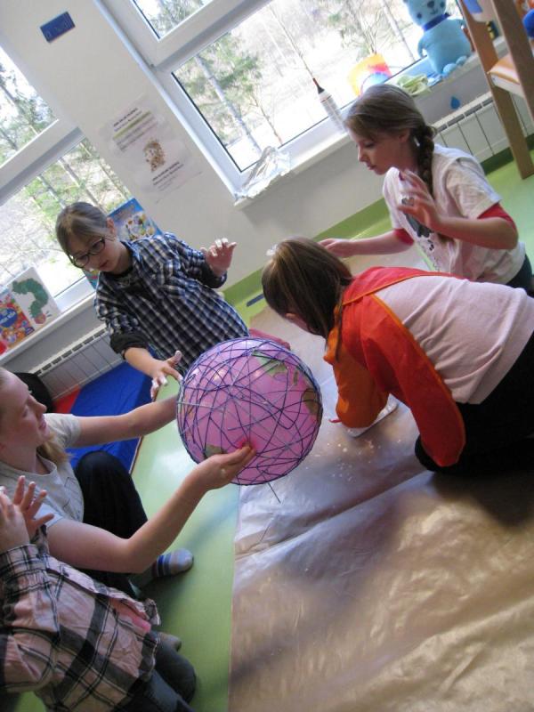 izdelovanje globusa 2